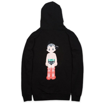 BEETLE BAIT X ASTRO BOY 原子小金剛 結構 透視 剖面 黑色 帽踢 帽T 現貨