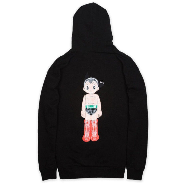 BEETLE BAIT X ASTRO BOY 原子小金剛 結構 透視 剖面 黑色 帽踢 帽T 現貨