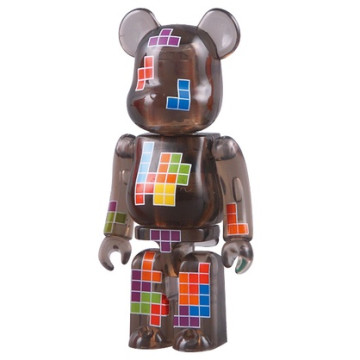 BEETLE BE@RBRICK S18 18代 俄羅斯方塊 TETRIS BEARBRICK 庫柏力克熊 100%