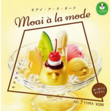 BEETLE 摩艾 摩艾石像 聖代 甜品 冰品 布丁 香蕉 哈密瓜 櫻桃 蘋果 美食 公仔 轉蛋 扭蛋 整套飯售