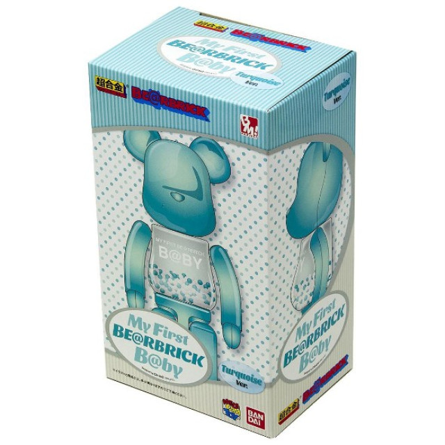 BEETLE BE@RBRICK 千秋 SUPER ALLOYED 綠松石 超合金 BEARBRICK 200%