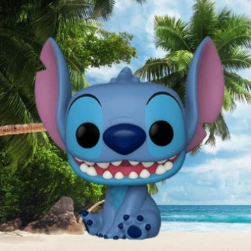 BEETLE FUNKO POP 迪士尼 DISNEY 史迪奇 星際寶貝 STITCH 坐姿 露齒笑 微笑 1045