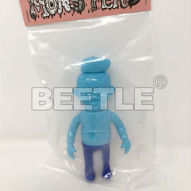 BEETLE HEADLOCKSTUDIO KUSTOM KNUCKLE SICK BOY 籃色 小隻 科學怪人 軟膠