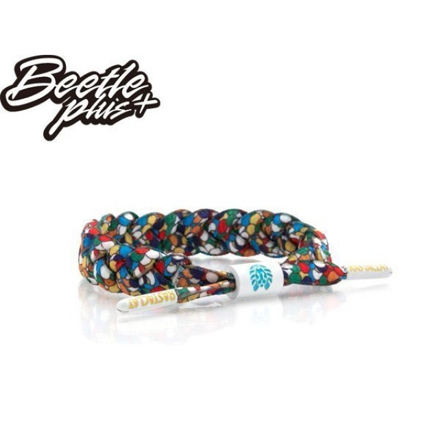 BEETLE RASTACLAT 雷獅特 SHOELACE BRACELET DELISH 白 馬賽克 編織 鞋帶 手環