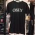 BEETLE OBEY MELLOW MOOD FONT LOGO 文字 特殊字體 黑 白 短T TEE S