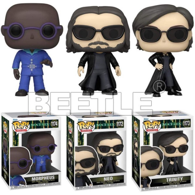 BEETLE FUNKO POP MOVIES THE MATRIX 駭客任務 科幻 電影 基努李維 NEO 尼歐