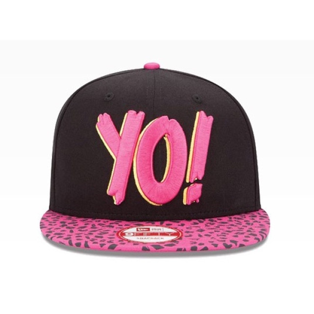 BEETLE NEW ERA MTV X RAPS YO! SNAPBACK 豹紋 桃紅 後扣棒球帽
