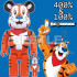 BEETLE BE@RBRICK TONY THE TIGER 東尼虎 家樂氏 庫柏力克熊 100% 400%