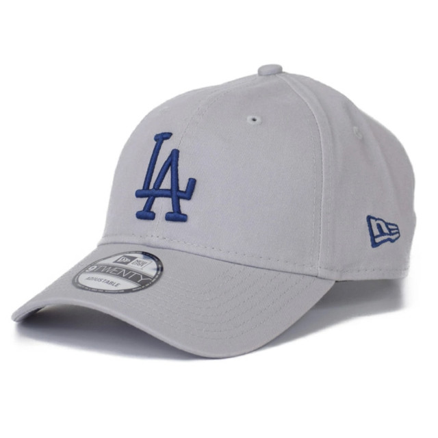 BEETLE MLB NEW ERA LA DODGERS 洛杉磯 道奇 LOGO 灰色 深藍 棒球帽 老帽 可調式