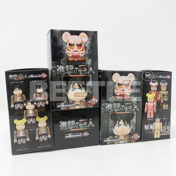BEETLE BE@RBRICK 進擊的巨人 進撃の巨人 公仔 吊飾 盒抽 隨機出貨 BEARBRICK 100%