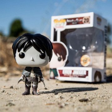BEETLE FUNKO POP 進擊的巨人 艾倫 EREN JAEGER 艾連葉卡 黑白 BAIT 限定 巨人