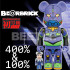 BEETLE BE@RBRICK 新世紀福音戰士 EVANGELION EVA 初號機 01 100 400%