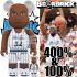 BEETLE BE@RBRICK NBA LEGENDS 傳奇球星 俠客 歐尼爾 O'NEAL 大鯊魚 400 100%