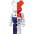BEETLE BE@RBRICK S40 40代 盒抽 國旗 PANAMA 巴拿馬 FLAG 庫柏力克熊 100%
