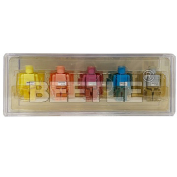 BEETLE MEDICOM KUBRICK PANTONE INTIAL BOOSTER BOX 積木人 公仔