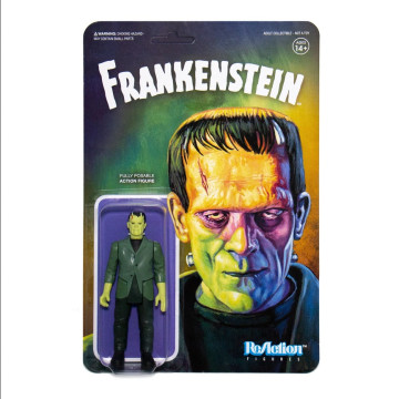BEETLE SUPER7 FRANKENSTEIN 科學怪人 MONSTERS REACTION FIGURE