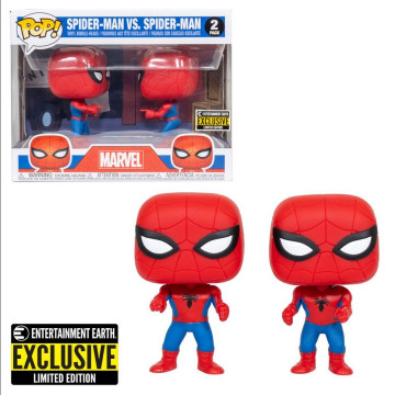 BEETLE FUNKO POP SPIDER-MAN VS SPIDER MAN 蜘蛛人大戰蜘蛛人 2PACK EE