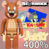 BEETLE BE@RBRICK BEARBRICK TOM AND JERRY 湯姆與傑利 傑利鼠 400%