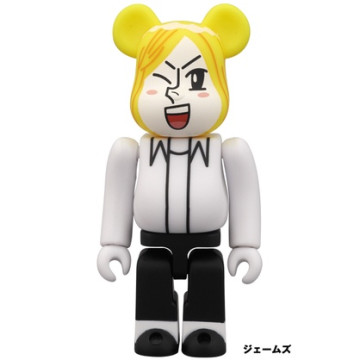 BEETLE BE@RBRICK LINE FRIENDS 詹姆士 ジェームズ 吊卡 庫柏力克熊 100%