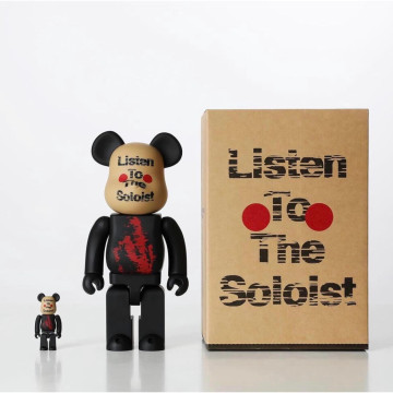 BEETLE BE@RBRICK THE SOLOIST PAUSE≒PLAY 日本 潮牌 100 400%