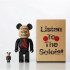 BEETLE BE@RBRICK THE SOLOIST PAUSE≒PLAY 日本 潮牌 100 400%