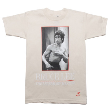 BEETLE BAIT X BRUCE LEE 聯名 李小龍 傳奇大師 米白色 經典 相片 短T 短袖 TEE