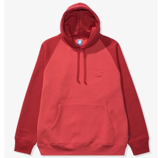 BEETLE UNDEFEATED 2022 ICON RAGLAN PULLOVER HOODIE 紅色 帽T