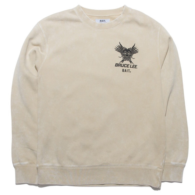 BEETLE BAIT X BRUCE LEE 聯名 李小龍 DRAGON SWEATER 毛衣 衛衣 米白色