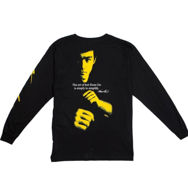 BEETLE BAIT X BRUCE LEE 聯名 李小龍 截拳道 黑色 長袖 TEE 衛衣 薄長袖 美版
