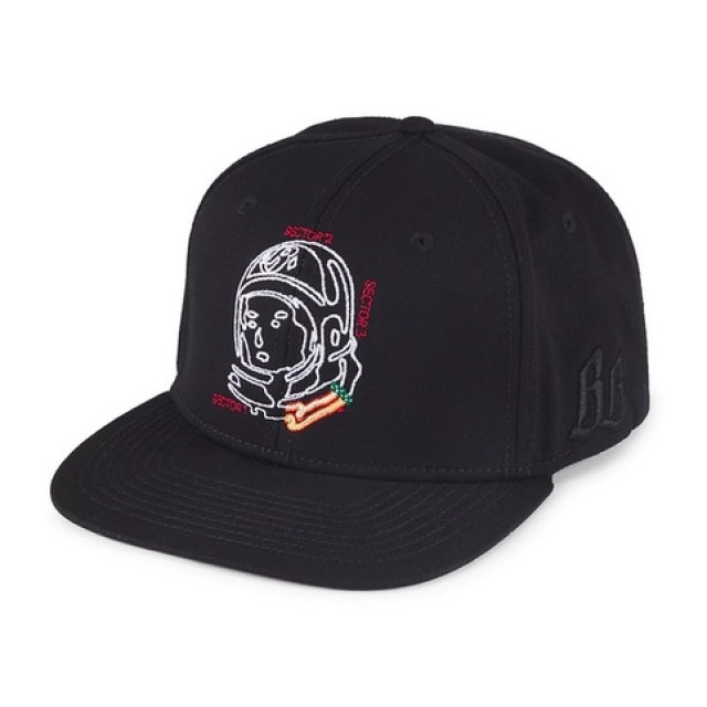 BEETLE BILLIONAIRE BOYS CLUB 帽子 SNAPBACK 棒球帽 太空人 BBC LOGO 黑色