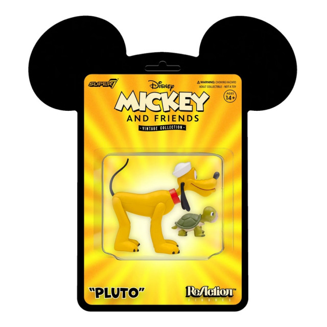 BEETLE SUPER7 布魯托 PLUTO DISNEY MICKEY 米奇與好朋友們 REACTION 公仔 吊卡