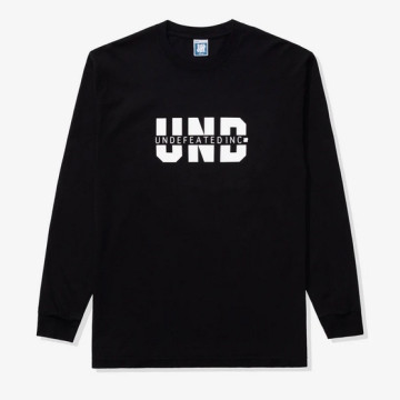 BEETLE UNDEFEATED INCORPORATED TEE 黑色 柵欄 美版 薄長袖 衛衣 UNDFTD