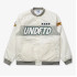 BEETLE UNDEFEATED SATIN BASEBALL JACKET 棒球外套 白色 CLOUD WHITE