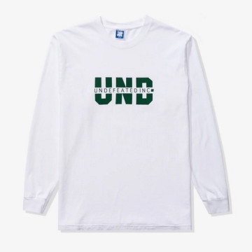 BEETLE UNDEFEATED INCORPORATED TEE 白色 柵欄 美版 薄長袖 衛衣 UNDFTD