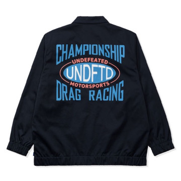 BEETLE UNDEFEATED RACING JACKET 教練外套 NAVY 海軍藍 UNDFTD 40053