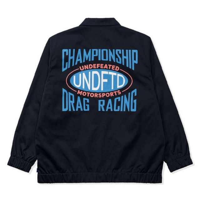 BEETLE UNDEFEATED RACING JACKET 教練外套 NAVY 海軍藍 UNDFTD 40053