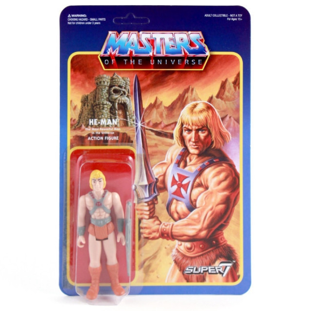 BEETLE SUPER7 HE-MAN 希曼 REACTION FIGURE 太空超人 決勝時空戰 MOTU 吊卡