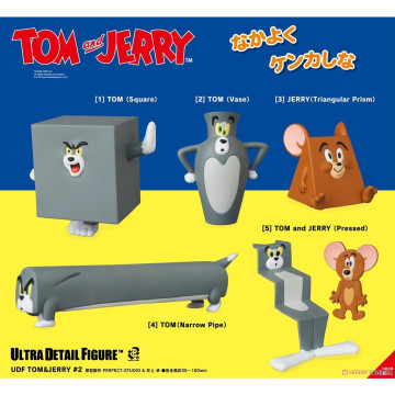 BEETLE MEDICOM TOY UDF TOM AND JERRY 湯姆貓與傑利鼠 湯姆貓 傑利鼠 公仔 大全套