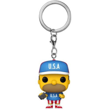BEETLE FUNKO POP USA HOMER 荷馬 辛普森 SIMPSONS 辛普森家族 鑰匙圈