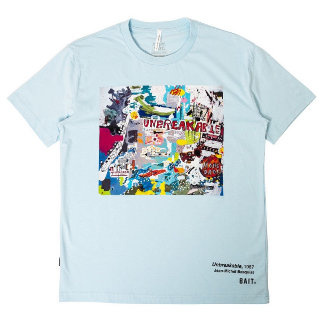 BEETLE BAIT BASQUIAT UNBREAKABLE 淺藍色 TEE 短袖 美版