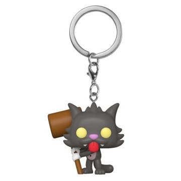 BEETLE FUNKO POP SCRATCHY 躺姆貓與揭力鼠 辛普森 SIMPSONS 辛普森家族 鑰匙圈