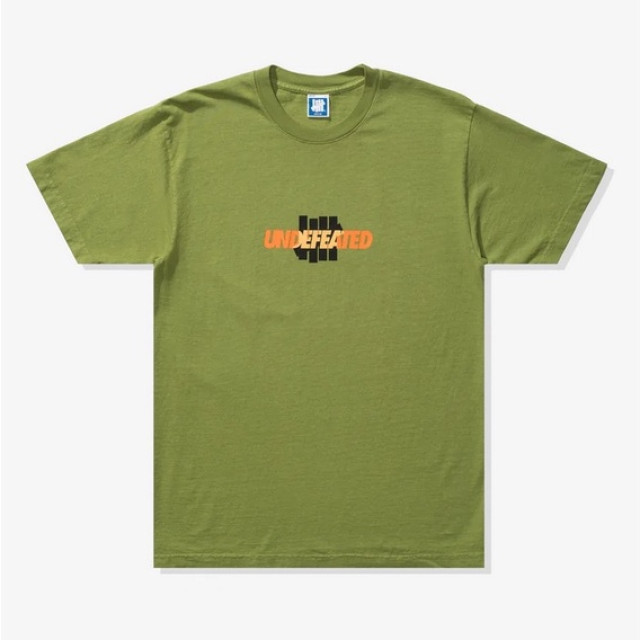 BEETLE UNDEFEATED TRI-TONE 軍綠 OLIVE LOGO 短袖 TEE 短T 柵欄 美版