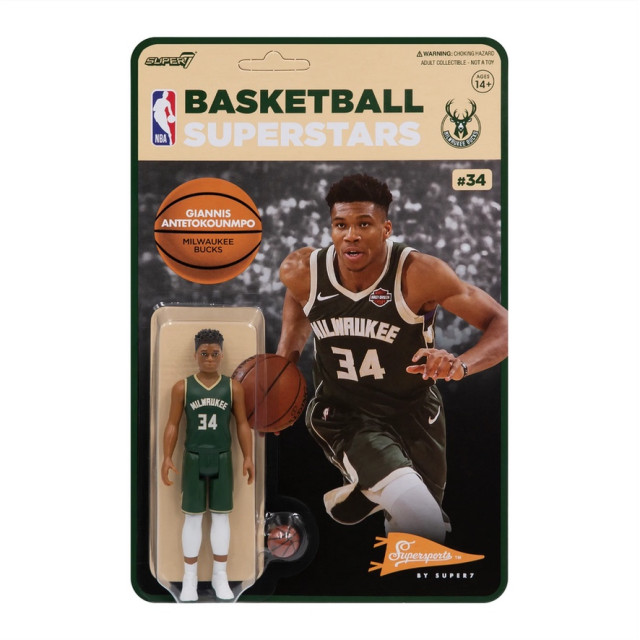 BEETLE SUPER7 GIANNIS ANTETOKOUNMPO 公鹿 BUCKS NBA REACTION 吊卡