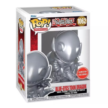 BEETLE FUNKO 青眼白龍 YU-GI-OH! 遊戲王 BLUE-EYES TOON DRAGON 銀色 限定