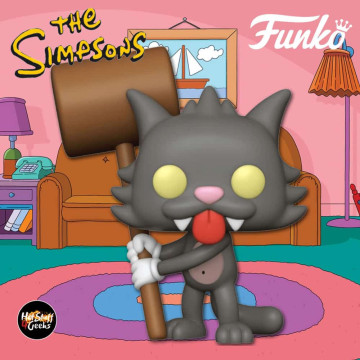 BEETLE FUNKO POP SCRATCHY 貓咪 躺姆貓與揭力鼠 辛普森 SIMPSONS 辛普森家族