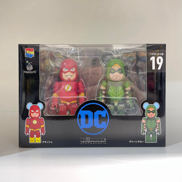 BEETLE BE@RBRICK 閃電俠 綠箭俠 羅賓漢 FLASH DC 一番賞 兩入 吊飾 庫柏力克熊 100%