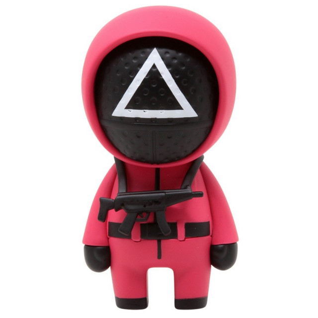 BEETLE KOKIES X BAIT X SQUID GAME 魷魚遊戲 紅衣人 面具人 三角形 公仔