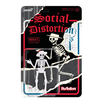 BEETLE SUPER7 扭曲的社會樂隊 SOCIAL DISTORTION SKELLY REACTION 公仔