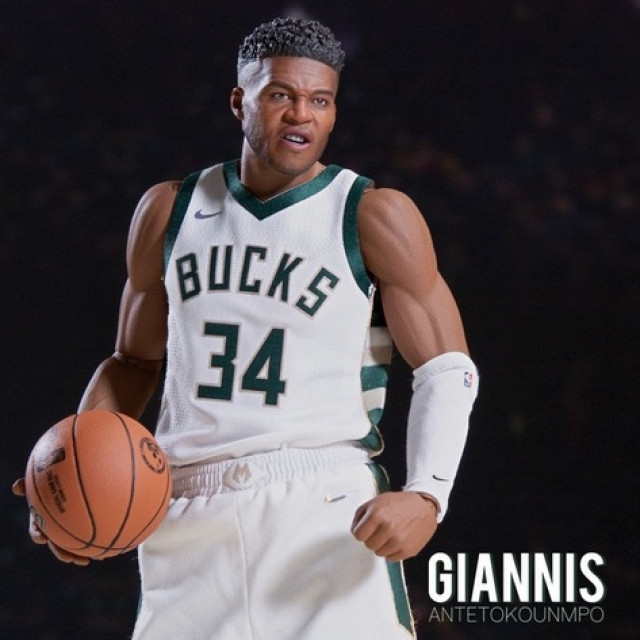 BEETLE ENTERBAY 1/6 GIANNIS 揚尼斯·阿德托昆博 公鹿隊 字母哥 NBA 等身 公仔
