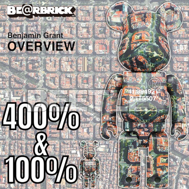 BEETLE BE@RBRICK 巴塞隆納 OVERVIEW 西班牙 BARCELONA 庫柏力克熊 100% 400%